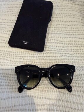 Celine Black Sunglasses with Gradient Lenses